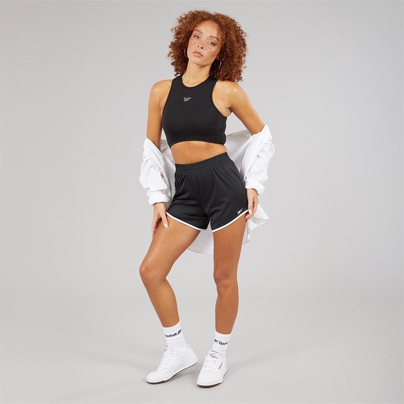 Reebok Womens ID Train Knit Shorts Night Black - Image 3