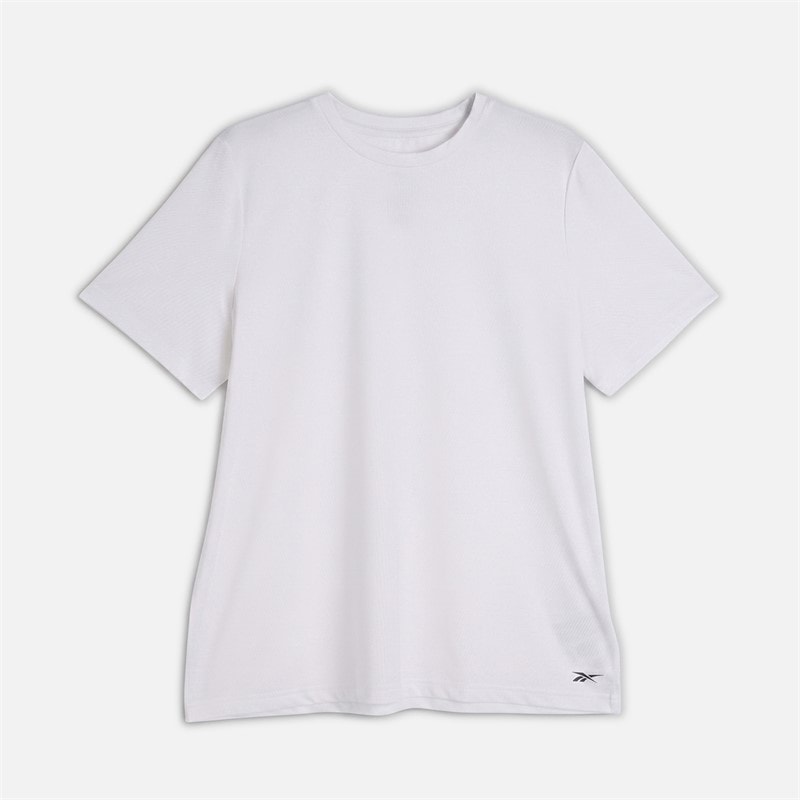 Reebok Womens ID Train Speedwick T-Shirt White - Image 1