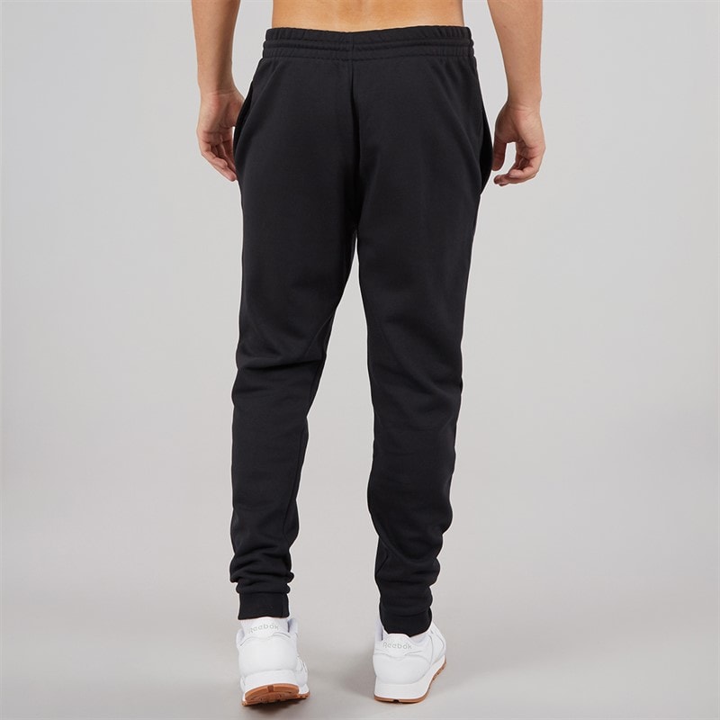 Reebok Mens Reebok Identity Small Logo Fleece Joggers Black - Image 3