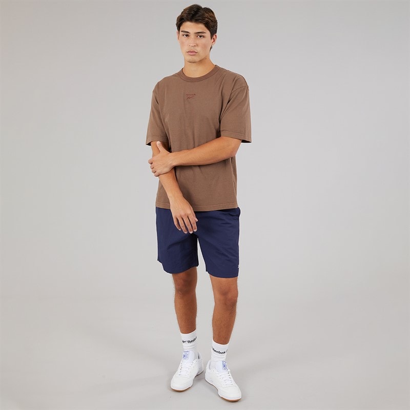 Reebok Mens Identity Washed T-Shirt Unearthed Brown - Image 3