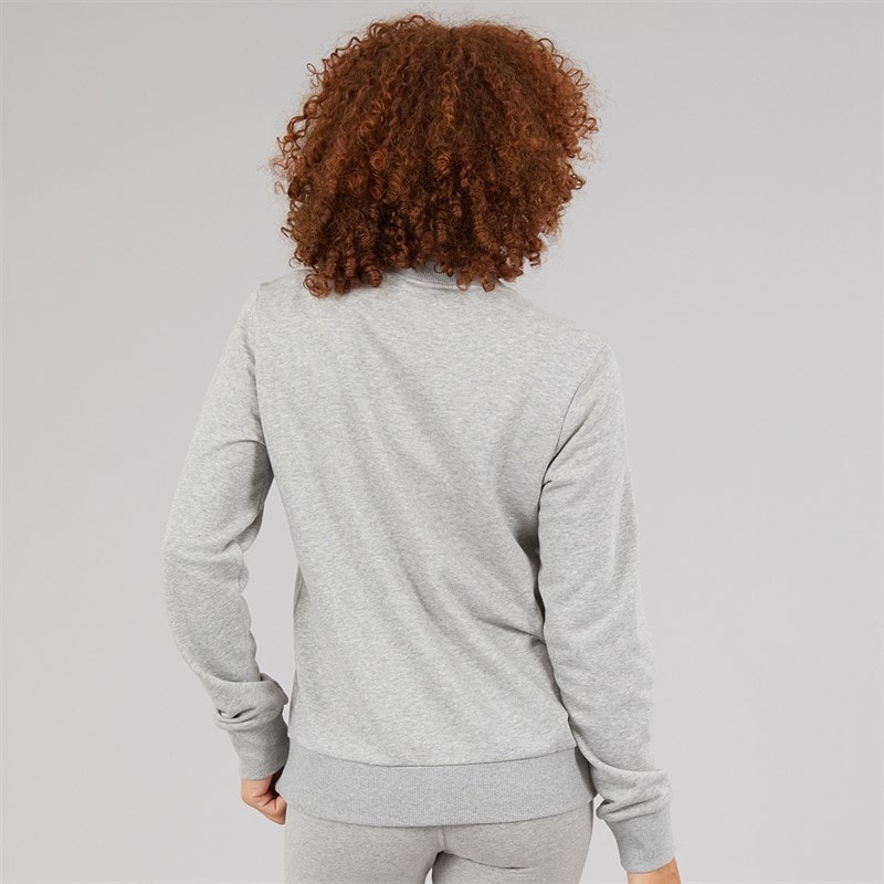 Reebok Womens Reebok Identity Small Logo French Terry Sweatshirt Medium Grey Heather - Image 2