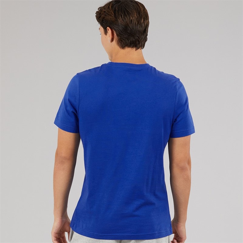 Reebok Mens Reebok Identity Small Logo T-Shirt Boundless Blue - Image 2