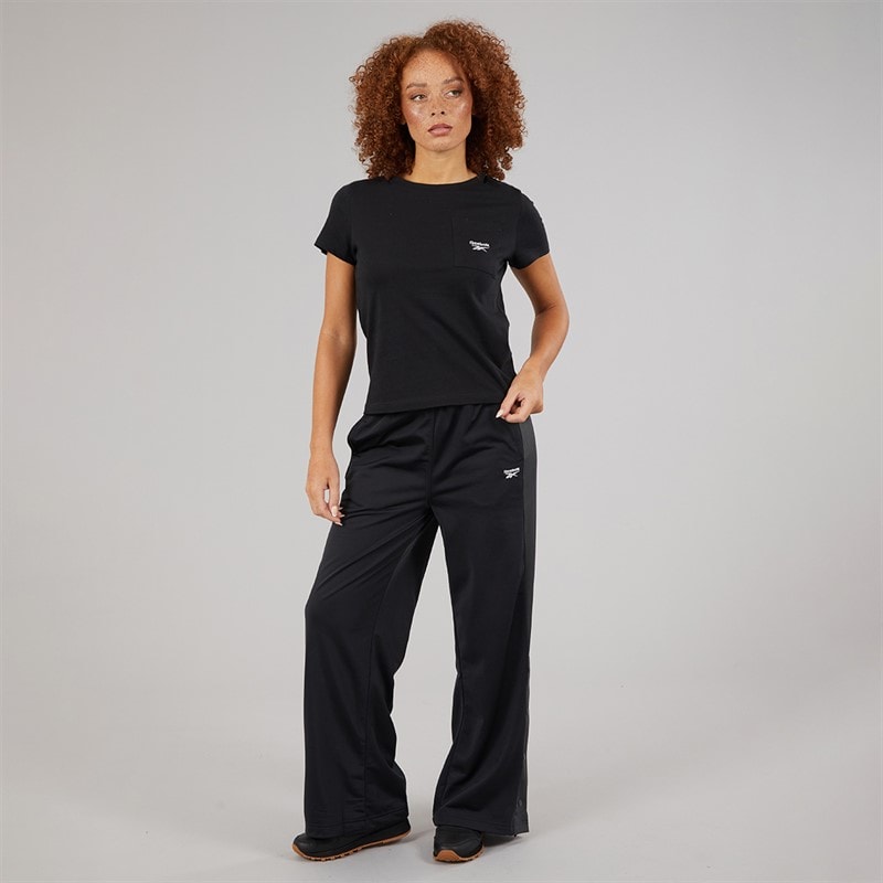 Reebok Womens Identity Small Logo T-Shirt Black - Image 4