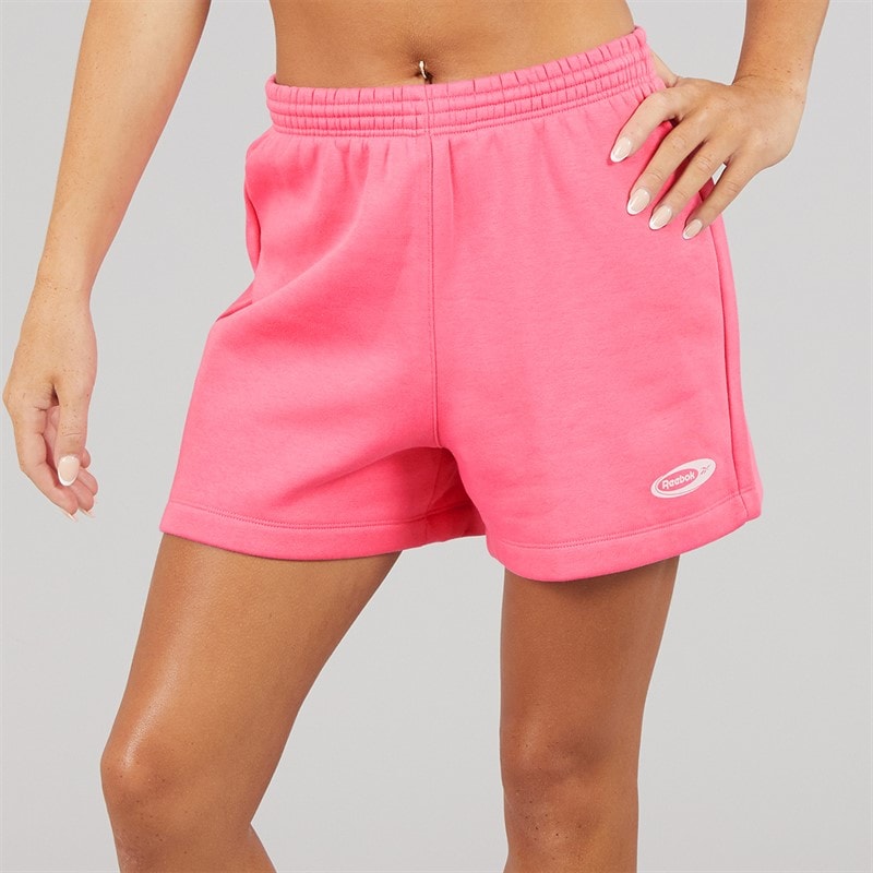 Reebok Womens Identity Energy Brand Proud Shorts True Pink - Image 3