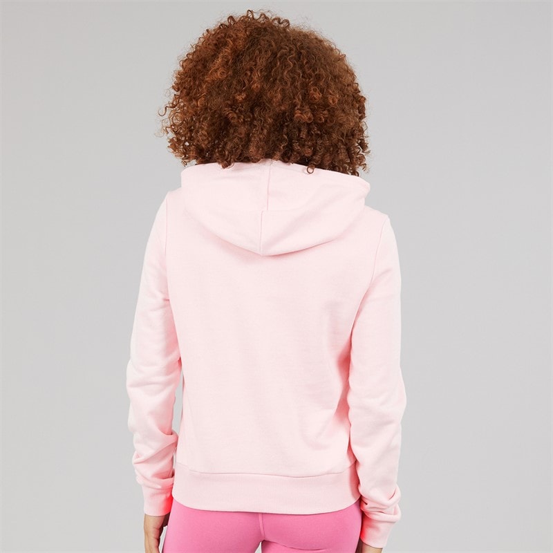 Reebok Womens Reebok Identity Small Logo French Terry Hoodie Frosted Berry - Image 2