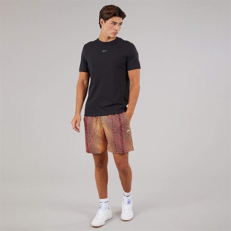 Reebok Mens Athlete Hype Color Shorts Electric Yellow - Image 4