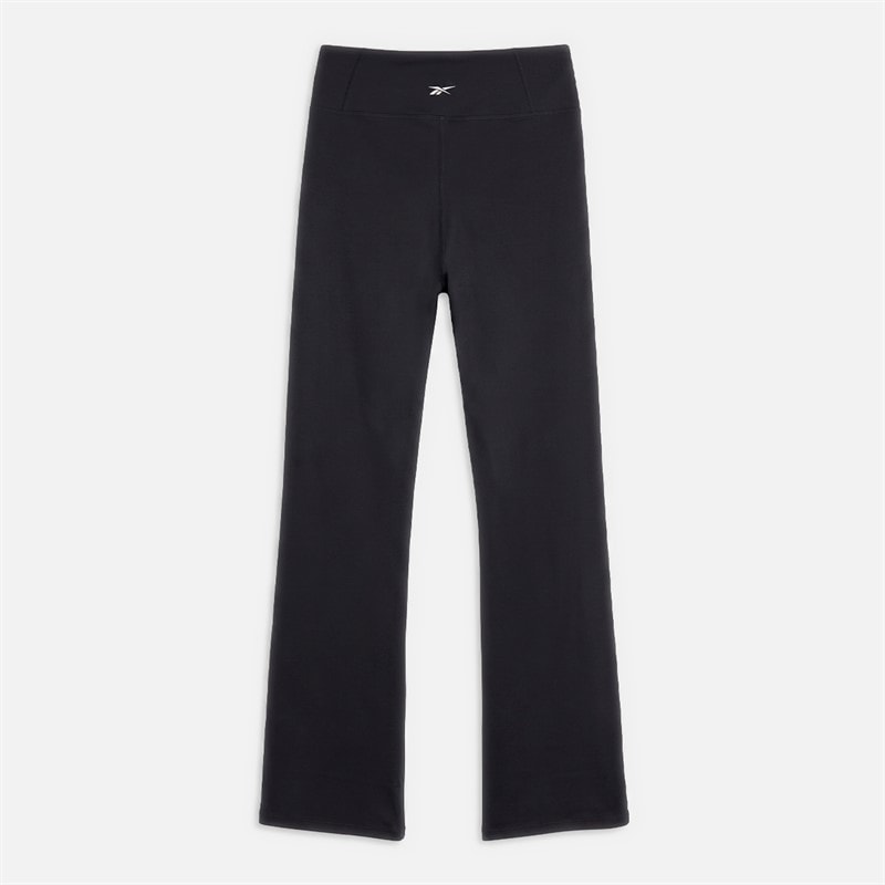 Reebok Womens ID Train High Waist Bootcut Tight Leggings Night Black - Image 2