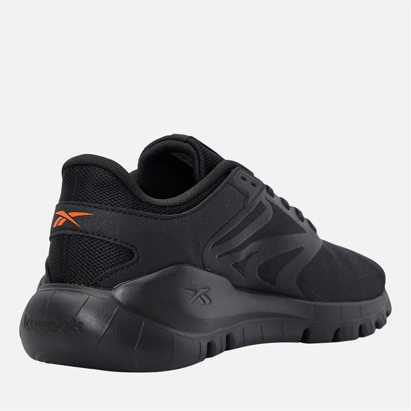 Reebok Split Flex Training Shoes Black/Pump Orange/Washed Black - Image 5