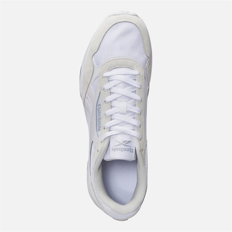 Reebok Glide DMX Trainers White/White/Barely Grey - Image 4
