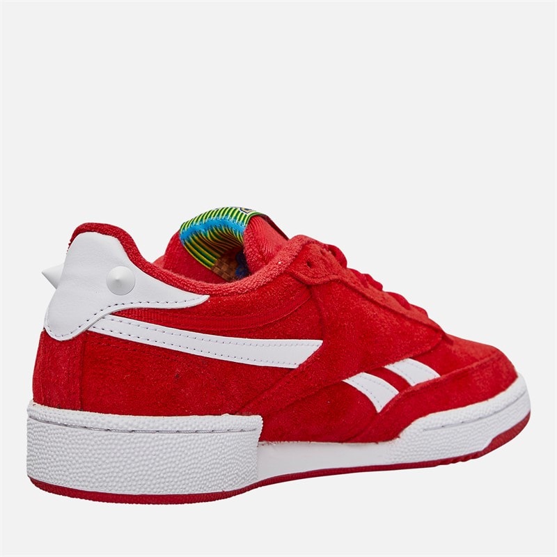 Reebok X Sonic The Hedgehog 3 Club C Revenge 'Knuckles' Trainers Red/White/Red - Image 5