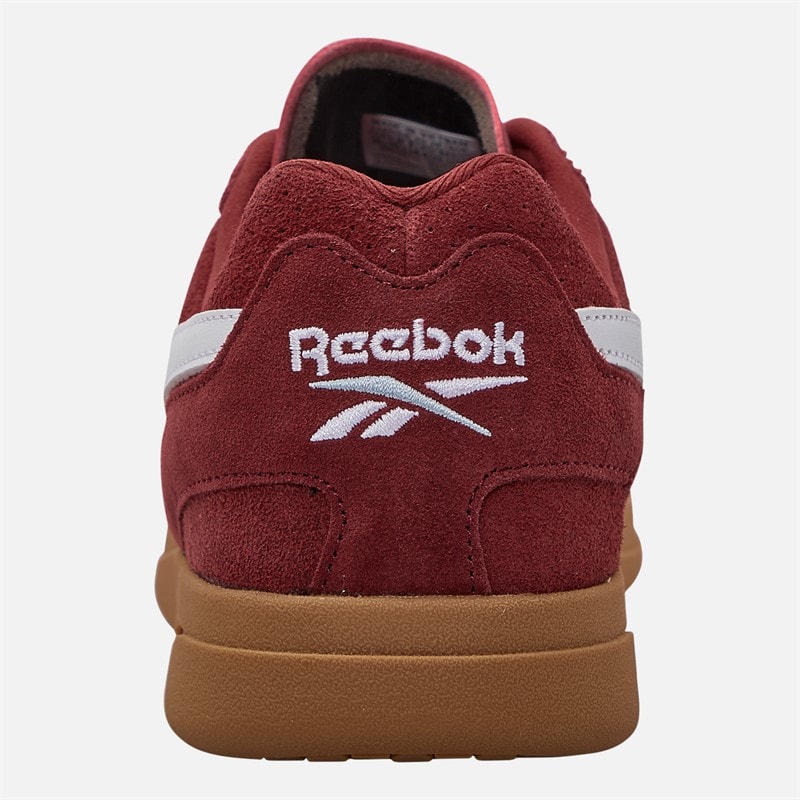 Reebok Hammer Street Trainers Rich Maroon/White/Gum - Image 3