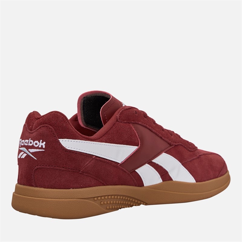 Reebok Hammer Street Trainers Rich Maroon/White/Gum - Image 5
