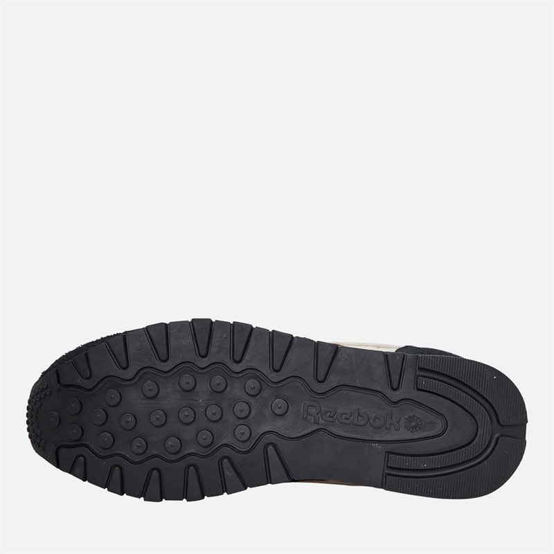 Reebok Classic Leather Trainers Alabaster/Black/Fierce Gold - Image 2