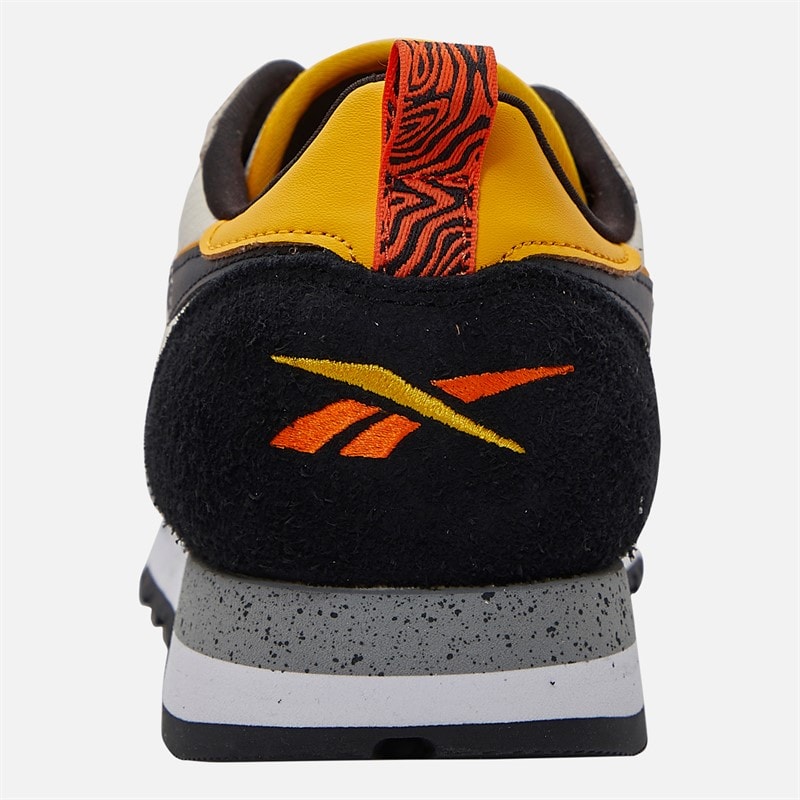 Reebok Classic Leather Trainers Alabaster/Black/Fierce Gold - Image 3