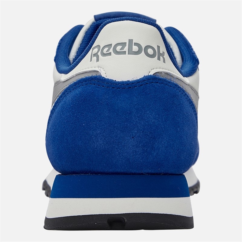 Reebok Classic Leather Trainers Boundless Blue/Chalk/Grey 3 - Image 3