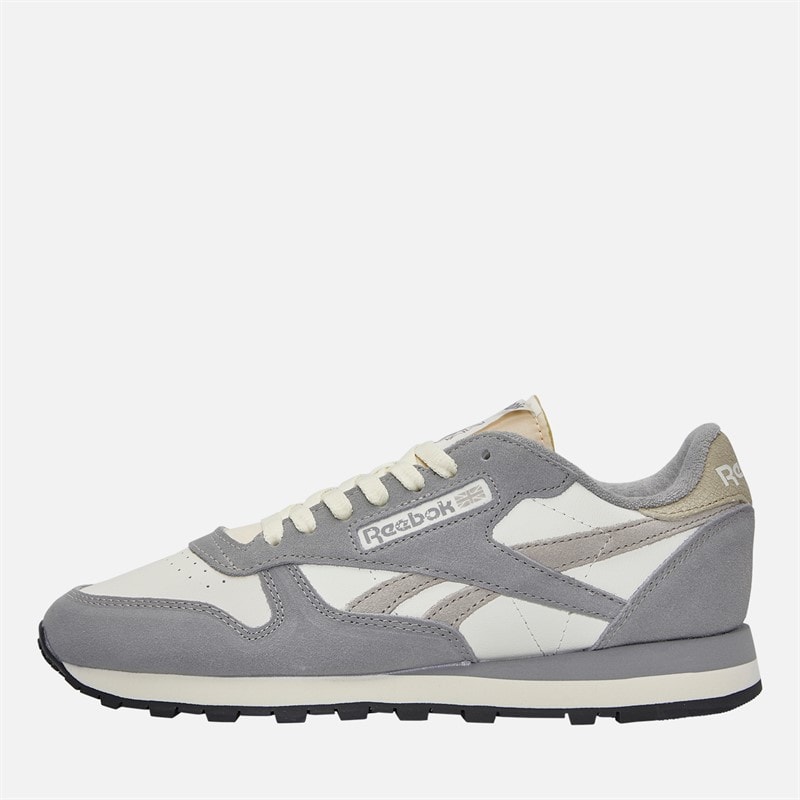 Reebok Classic Leather Trainers Chalk/Grey/Moonstone - Image 1