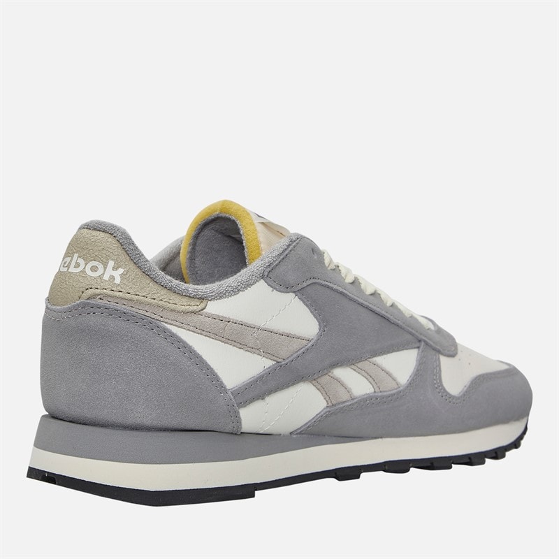 Reebok Classic Leather Trainers Chalk/Grey/Moonstone - Image 5