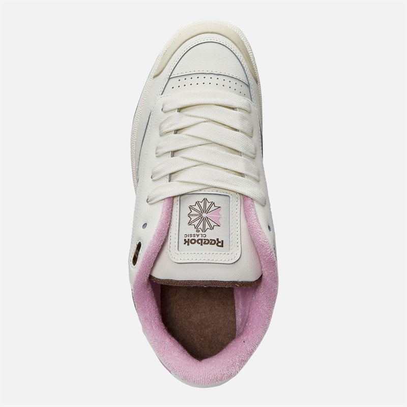 Reebok Club C Bulc Trainers Chalk/Astro Rose/Utility Brown - Image 4
