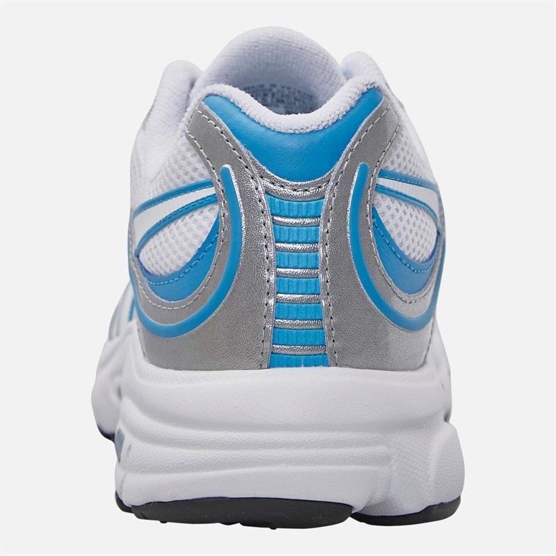 Reebok Womens X Angel Reese RBK Premier Road Plus VI Trainers Silver/Always Blue/White - Image 3
