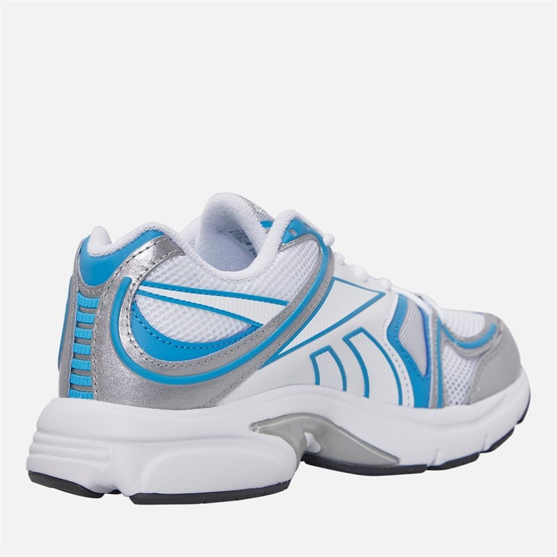 Reebok Womens X Angel Reese RBK Premier Road Plus VI Trainers Silver/Always Blue/White - Image 5