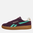 Reebok Club C Grounds UK Trainers Midnight Plum/Unleshed Green/Black