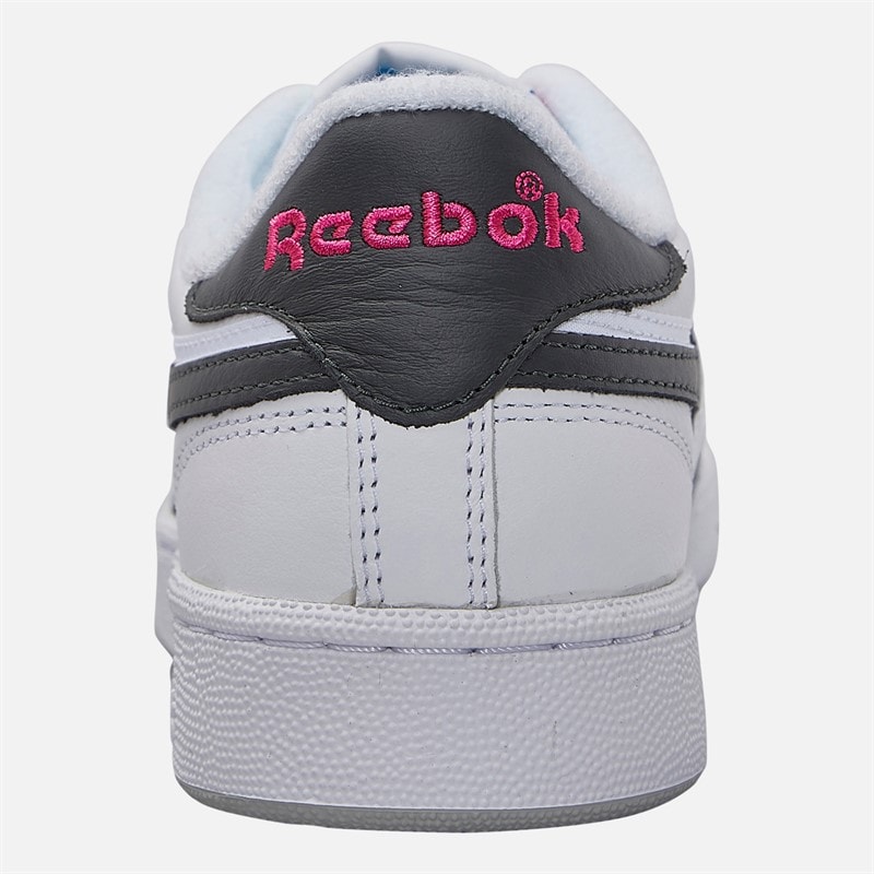 Reebok Club C Revenge Vintage '90s Tennis' Trainers White/White/Black - Image 3