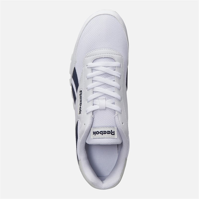 Reebok Rewind Run Trainers White/Vector Navy/Barely Grey - Image 4
