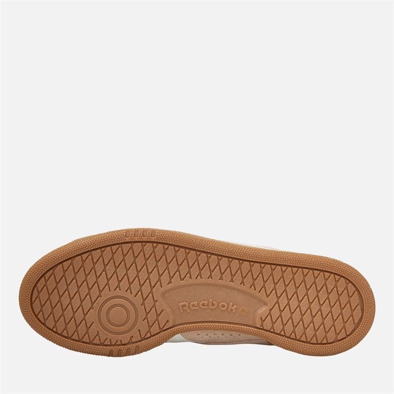 Reebok Womens Club C Grounds UK Trainers Washed Clay/Chalk/Gum - Image 2