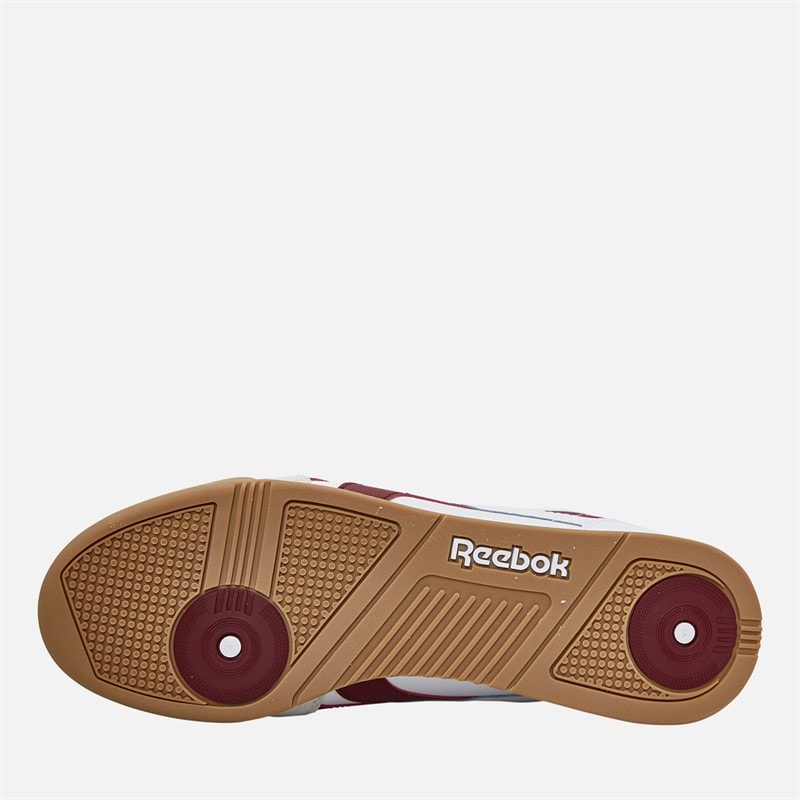 Reebok Campio XT Trainers White/Classic Burgundy/Gum - Image 2