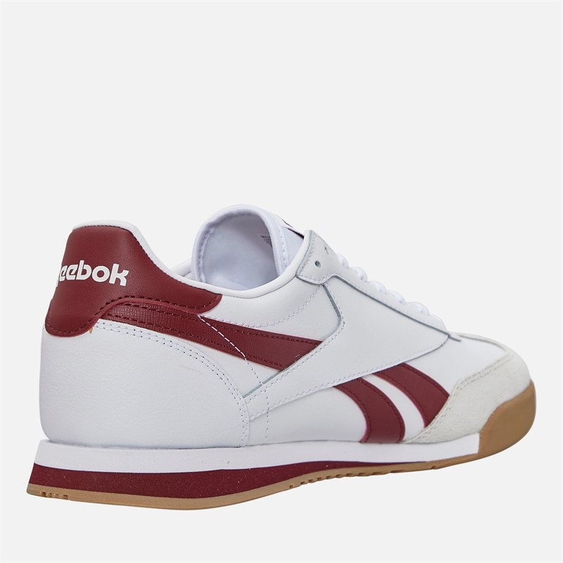 Reebok Campio XT Trainers White/Classic Burgundy/Gum - Image 5