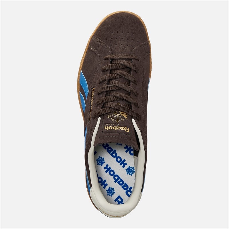 Reebok Club C Grounds UK Trainers Dark Matter/Kinetic Blue/Vintage Chalk - Image 4