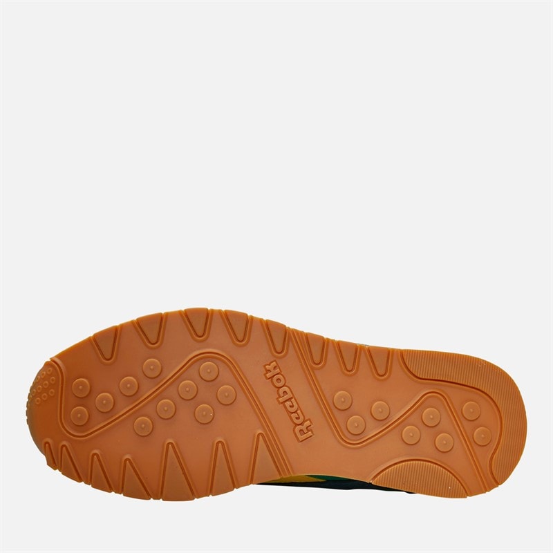 Reebok Mens Classic Nylon Trainers Glen Green/Forest - Image 2