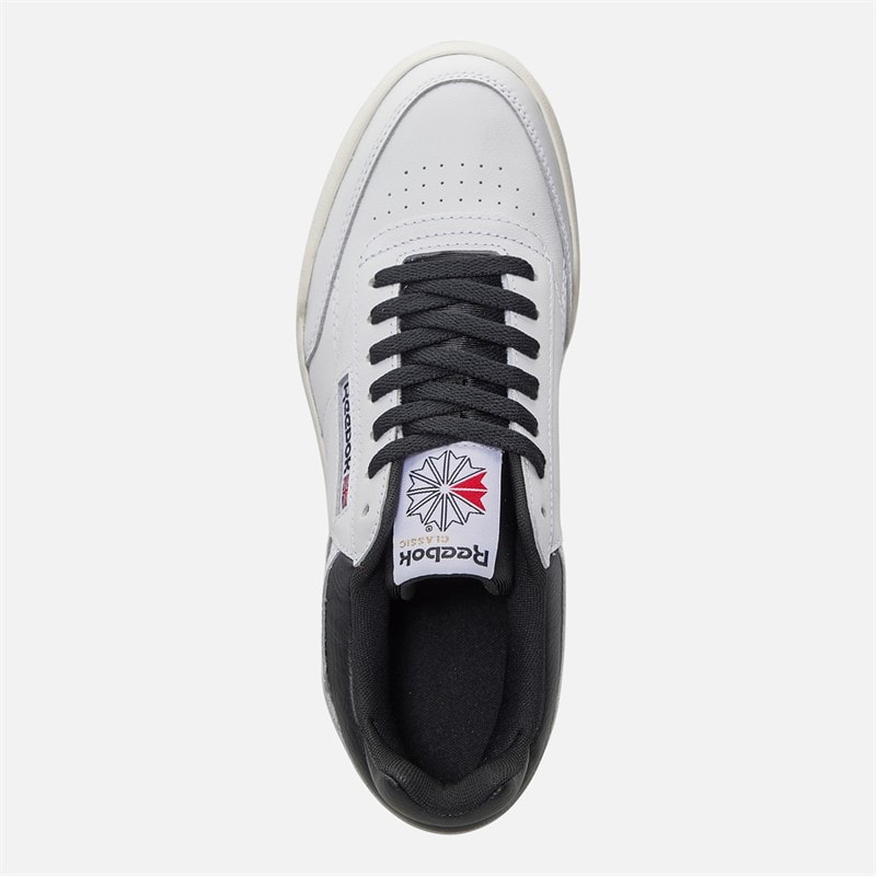 Reebok Club C Megacourt Trainers White/Chalk/Black - Image 4