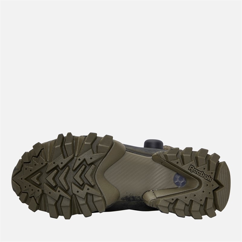 Reebok X Universal Monsters Instapump Fury 94 Mid 'Creature From The Black Lagoon' Trainers Green/Green/Black - Image 2