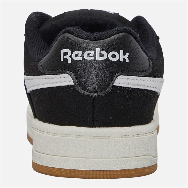 Reebok Kids Retro Mega Trainers Black/White/Gum - Image 3