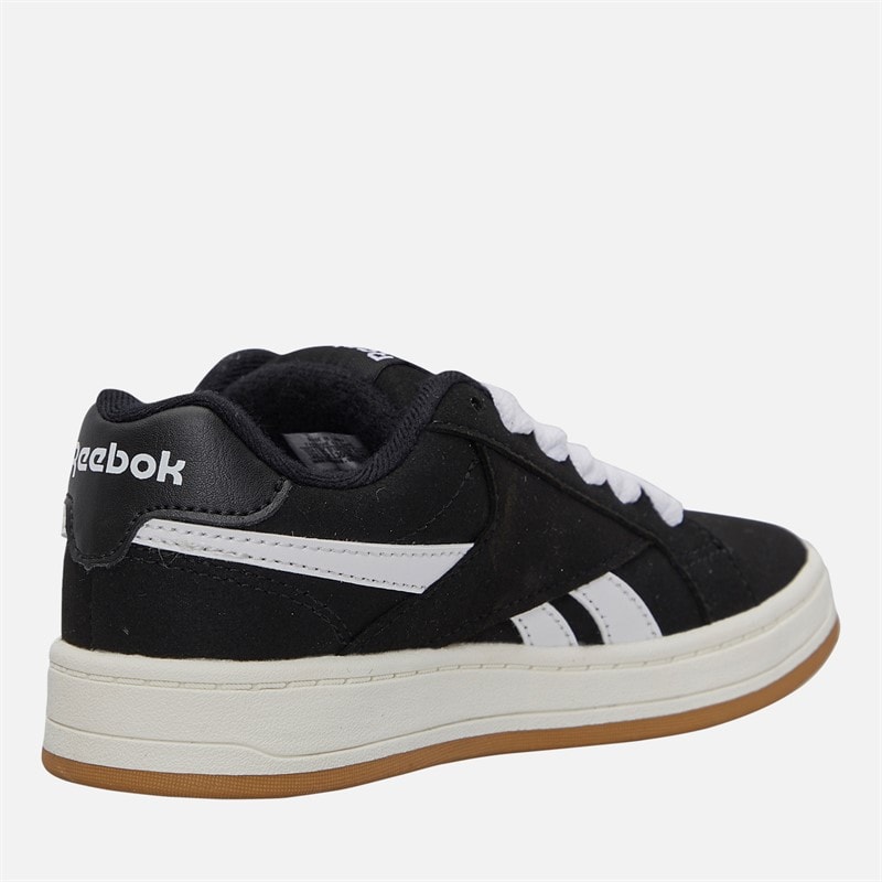 Reebok Kids Retro Mega Trainers Black/White/Gum - Image 5