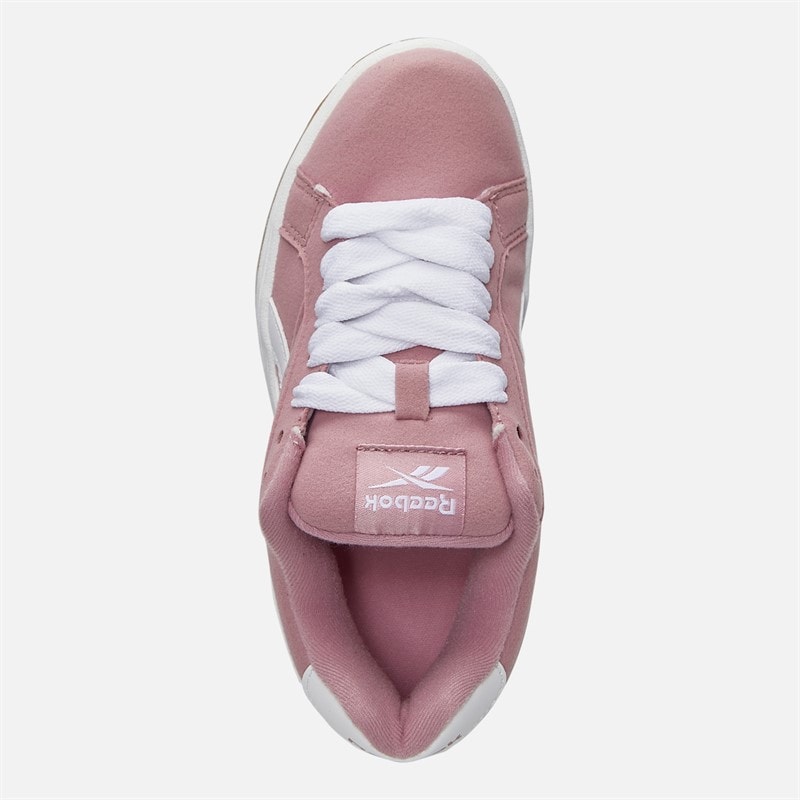 Reebok Junior Girls Retro Mega Trainers Dusty Rose/White/Gum - Image 4