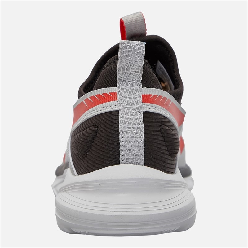Reebok Junior Boys Lite Spinner Neutral Running Shoes Washed Black/Grey/Energy Red - Image 3