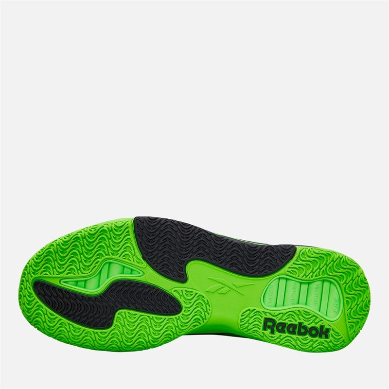 Reebok Engine A Basketball Shoes Solar Lime/Solar Lime/Black - Image 2