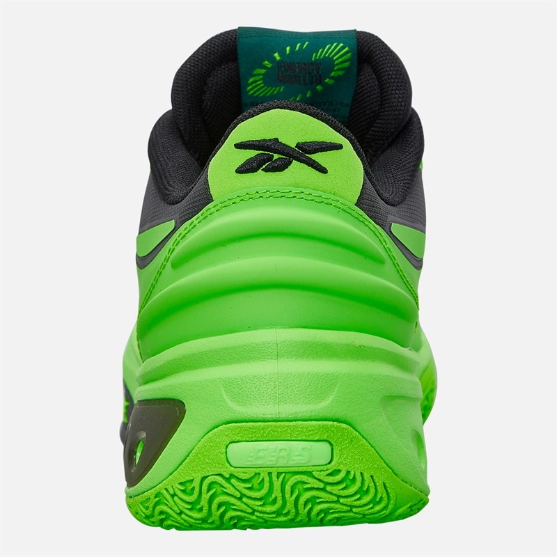 Reebok Engine A Basketball Shoes Solar Lime/Solar Lime/Black - Image 3