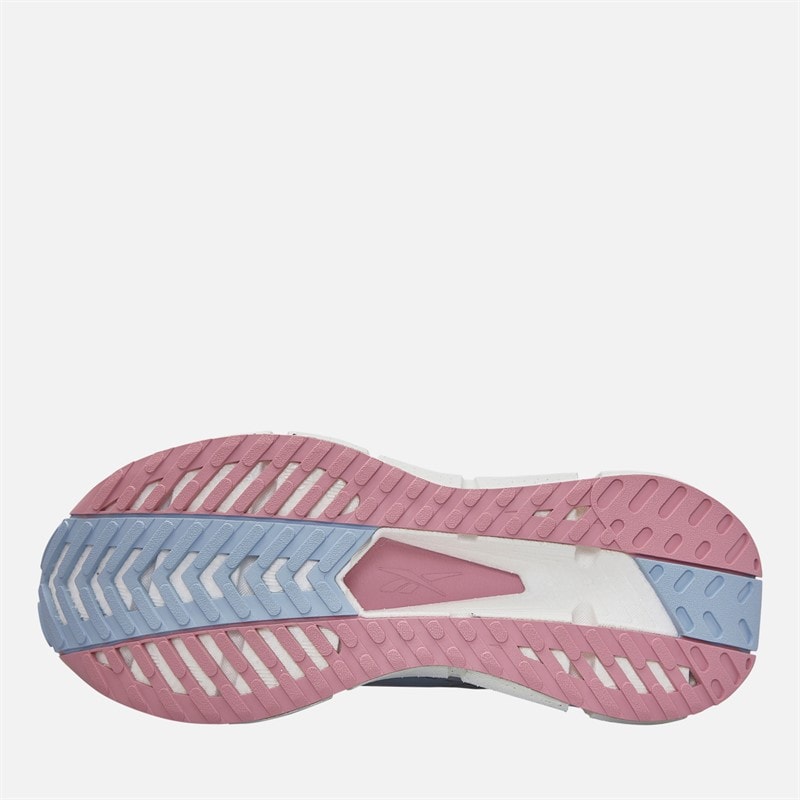 Reebok Womens Floatzig Symmetros Neutral Running Shoes Moon/Dusty Rose/Y2K Blue - Image 2