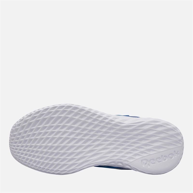 Reebok Kids Rush Runner 5 Elastic Lace And Top Strap Neutral Running Shoes Vector Blue/Vector Blue/White - Image 2