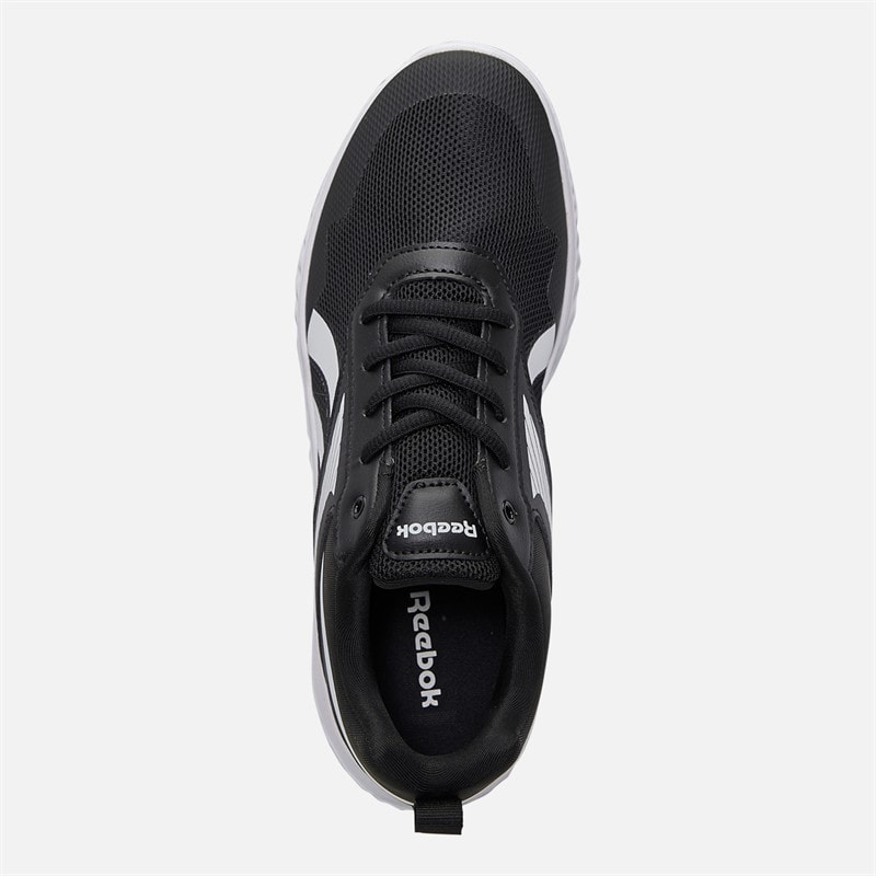 Reebok Junior Rush Runner 5 Neutral Running Shoes Black/Black/White - Image 4