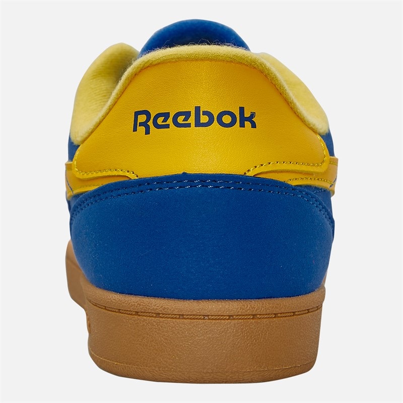 Reebok Junior Smash Edge Trainers Optimum Blue/Golden Haze/Gum - Image 3