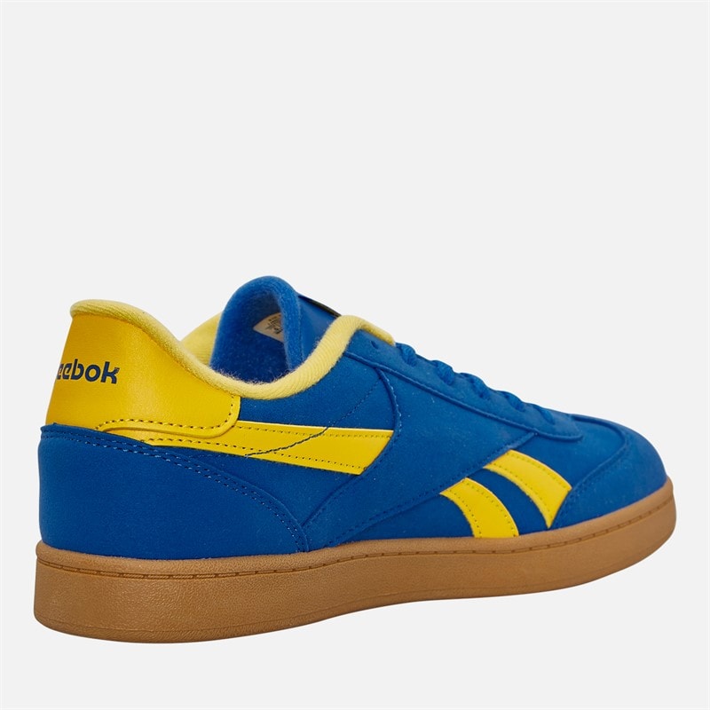 Reebok Junior Smash Edge Trainers Optimum Blue/Golden Haze/Gum - Image 5