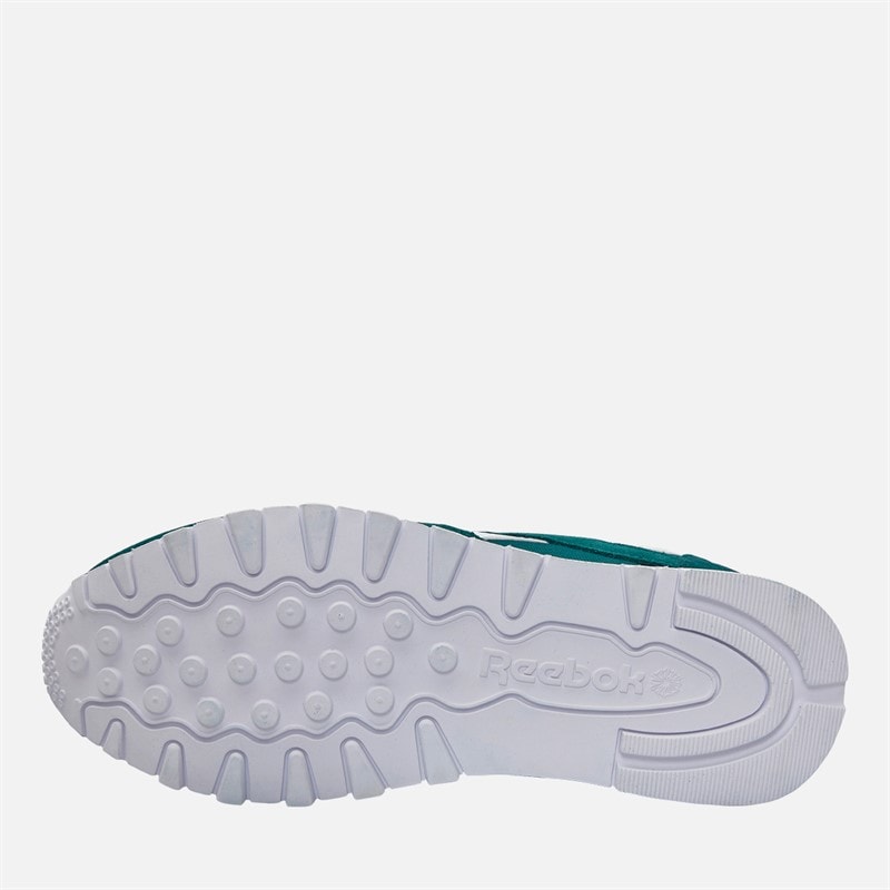 Reebok Junior Classic Nylon Trainers Metal Green/White/Metal Green Metalgreen/White/Metal Green - Image 2