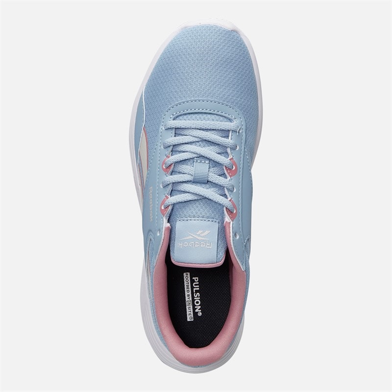 Reebok Womens Lite 4 Neutral Runnning Shoes Y2K Blue/Mist Grey/Dusty Rose - Image 4