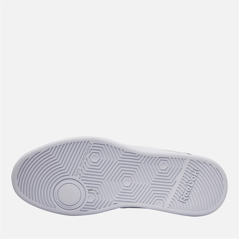 Reebok Womens Court Advance Trainers White/Grey/Chrome - Image 2
