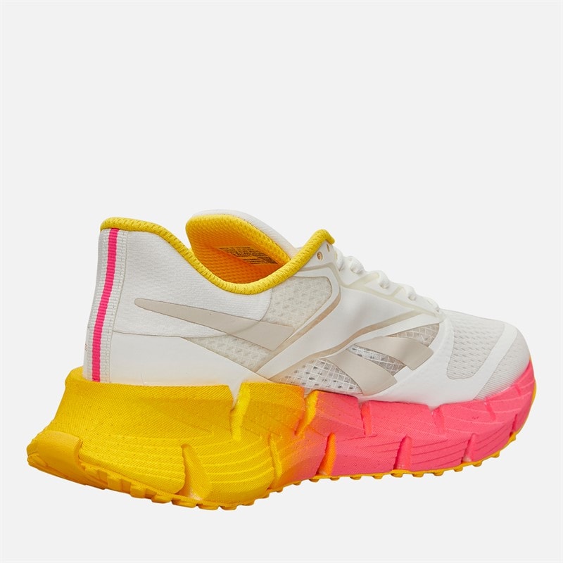 Reebok Womens FloatZig 1 Neutral Running Shoes Chalk/Sand/Atomic Pink - Image 5
