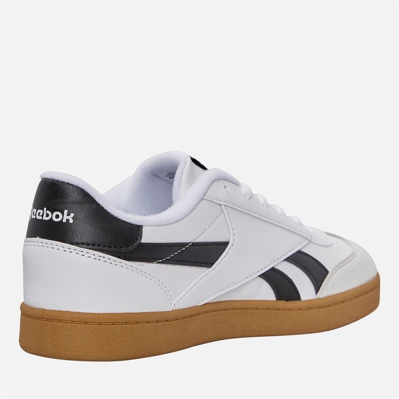 Reebok Junior Smash Edge Trainers White/Black/Gum - Image 5